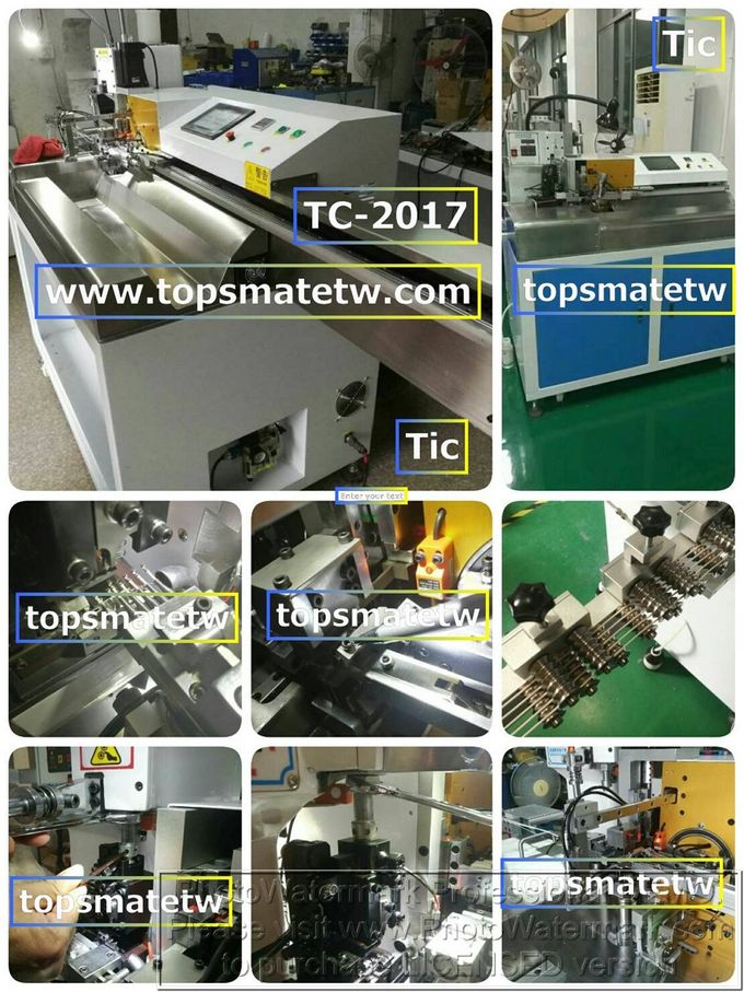 TC-2017:  6 IN 1 MACHINE, 5 WIRES PROCESSING ON 1, 4 WOKS WITH ONLY 1 CLICK.