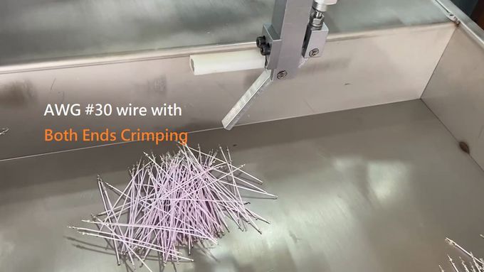 TC-2017CTB :  AWG #30 wire - Both ends Crimping - 双頭打端